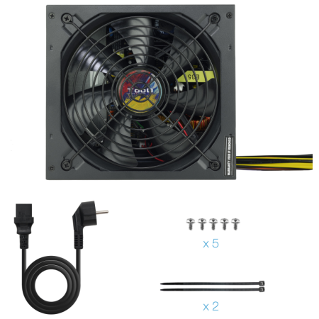 Fuente de Alimentación TooQ TQAPOLO-700SP/ 700W/ Ventilador 14cm