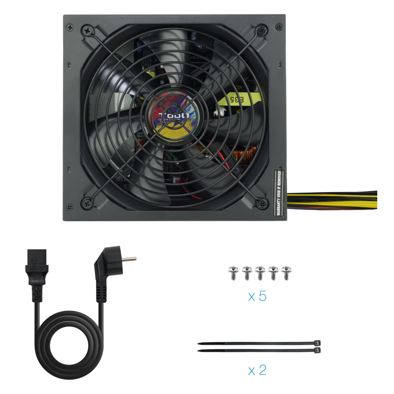 Fuente de Alimentación TooQ TQAPOLO-700SP/ 700W/ Ventilador 14cm