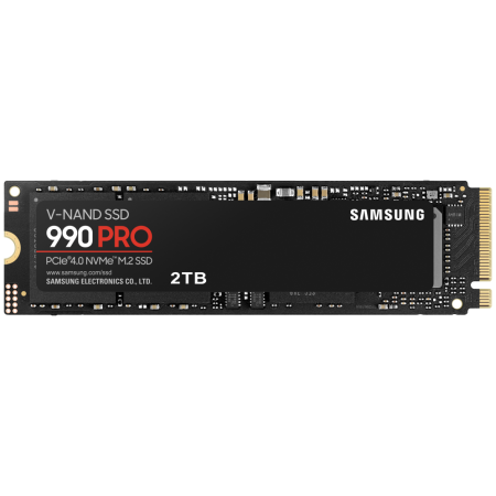 Disco SSD Samsung 990 PRO 2TB/ M.2 2280 PCIe 4.0/ Compatible con PS5 y PC/ Full Capacity