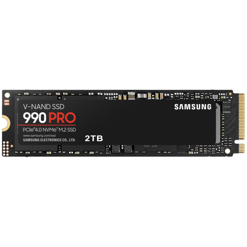 Disco SSD Samsung 990 PRO 2TB/ M.2 2280 PCIe 4.0/ Compatible con PS5 y PC/ Full Capacity