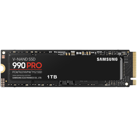 Disco SSD Samsung 990 PRO 1TB/ M.2 2280 PCIe 4.0/ Compatible con PS5 y PC/ Full Capacity