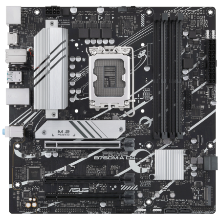 Placa Base Asus Prime B760M-A D4-CSM/ Socket 1700/ Micro ATX