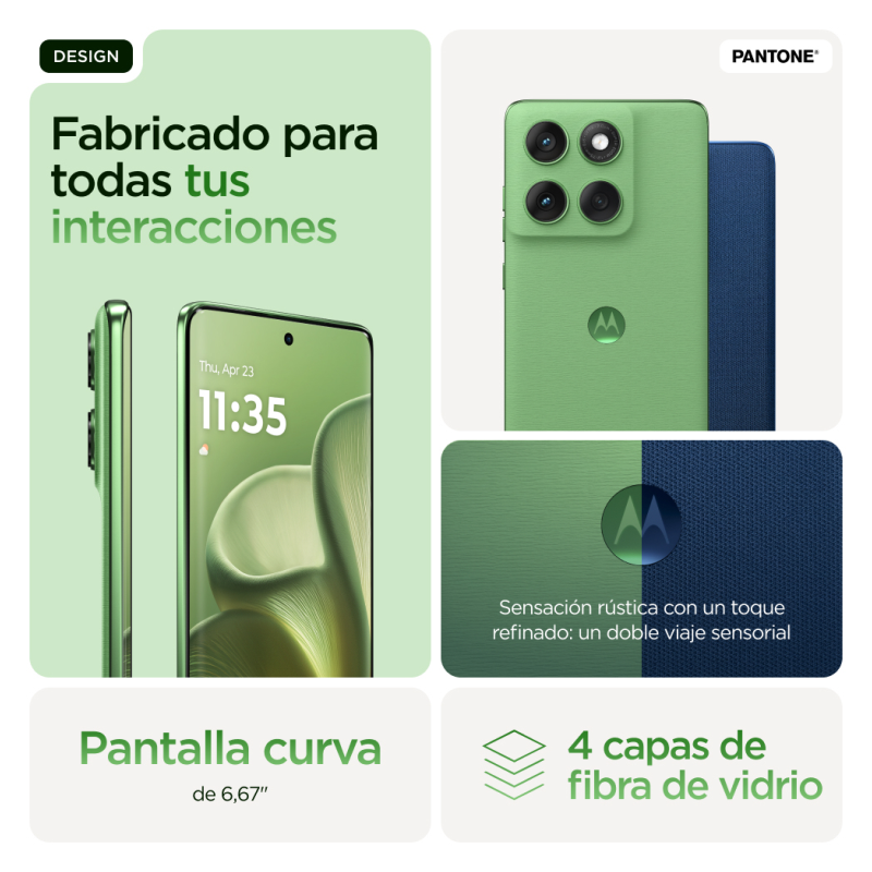 Motorola Edge 60 5G 12GB/512GB Verde (Shamrock) Dual SIM