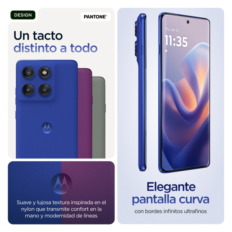 Motorola Edge 60 Pro 5G 12GB/512GB Azul (Dazzling Blue) Dual SIM XT2507