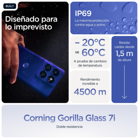 Motorola Edge 60 Pro 5G 12GB/512GB Azul (Dazzling Blue) Dual SIM XT2507