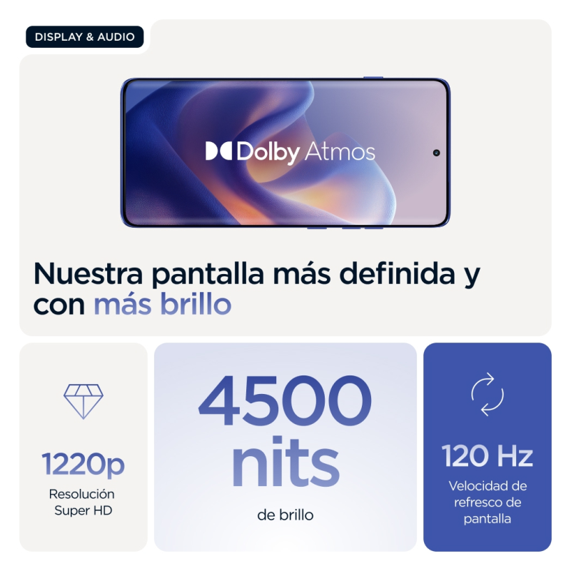 Motorola Edge 60 Pro 5G 12GB/512GB Azul (Dazzling Blue) Dual SIM XT2507