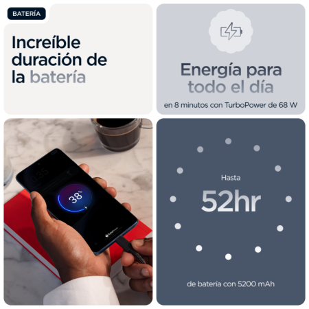 Motorola Edge 60 Fusion 5G 8GB/256GB Gris (Slipstream Grey) Dual SIM XT2503