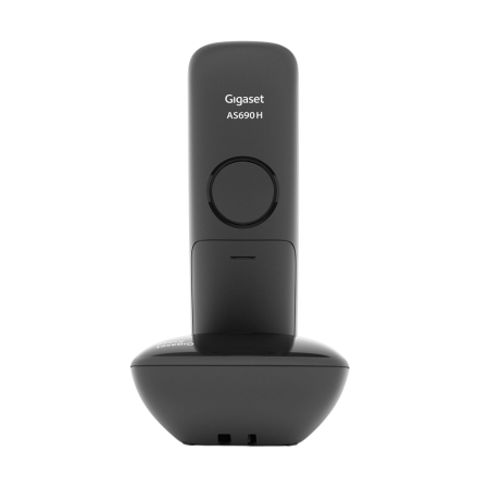 Gigaset Teléfono Inalámbrico DECT AS690 Duo Negro (Black)