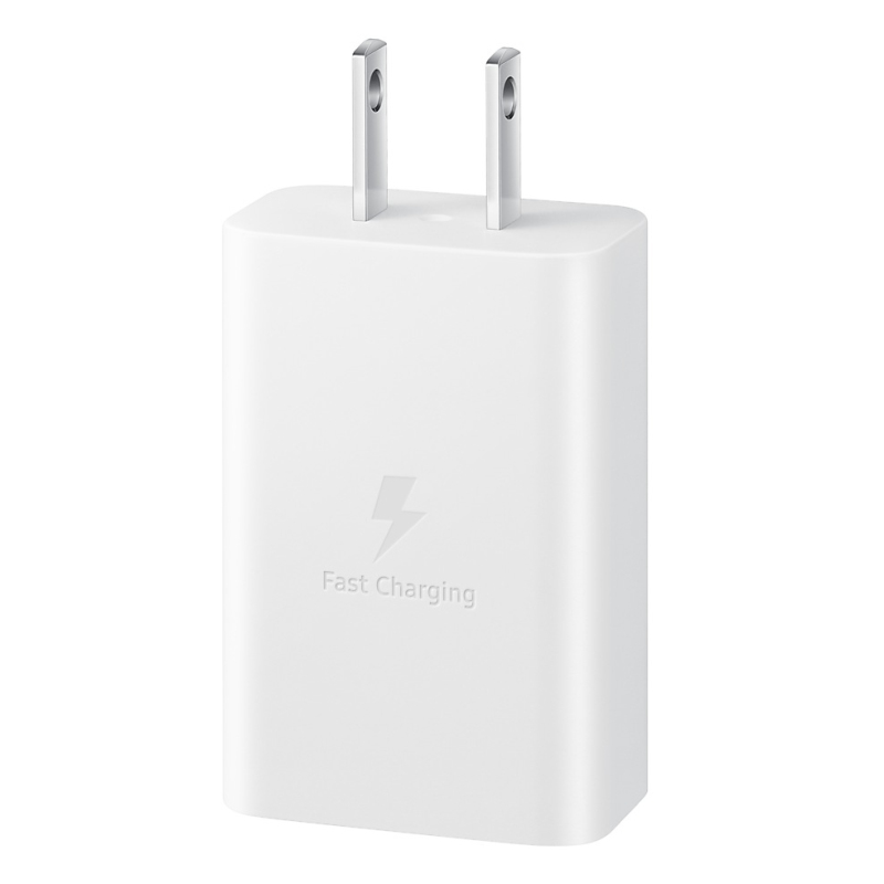 Cargador de red Samsung EP-T1510XWEGEU USB-C 15W + Cable USB-C Blanco