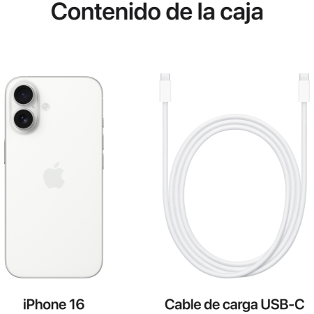 Apple iPhone 16 128GB Blanco (White)