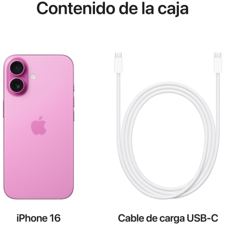 Apple iPhone 16 128GB Rosa (Pink)
