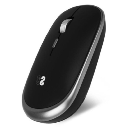 Ratón Inalámbrico Subblim Wireless Mini/ Hasta 1600 DPI/ Gris Espacial
