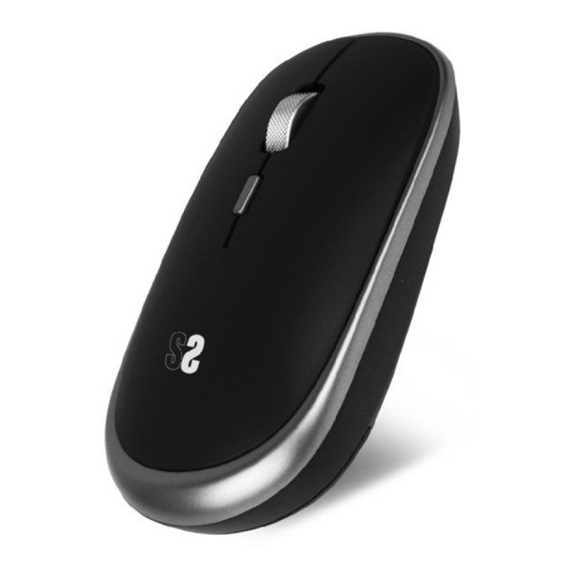Ratón Inalámbrico Subblim Wireless Mini/ Hasta 1600 DPI/ Gris Espacial