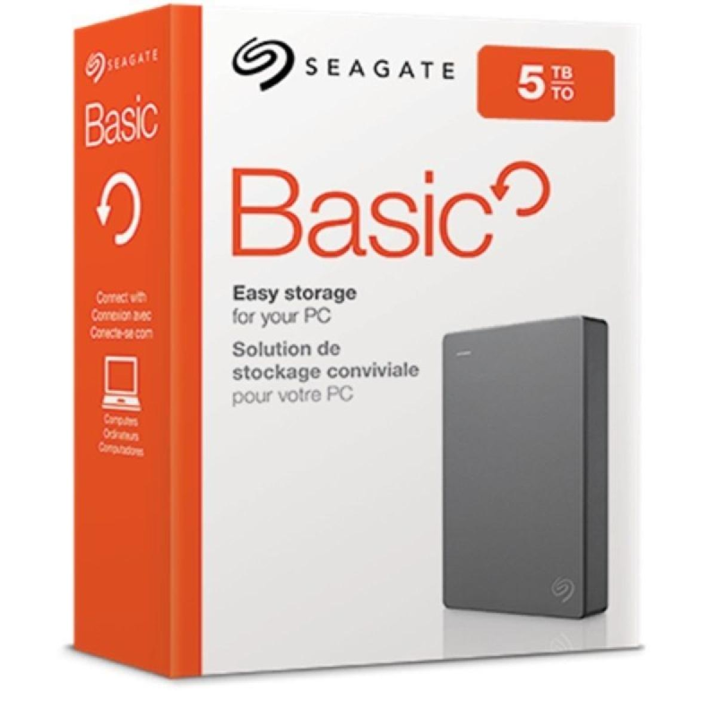 Disco Externo Seagate Basic 5TB/ 2.5″/ USB 3.0
