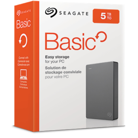 Disco Externo Seagate Basic 5TB/ 2.5″/ USB 3.0