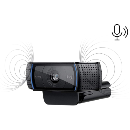 Webcam Logitech HD Pro C920/ 1920 x 1080 Full HD