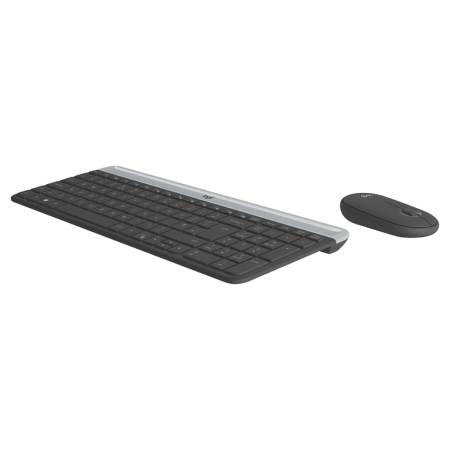Teclado y Ratón Inalámbricos Logitech Slim Combo MK470