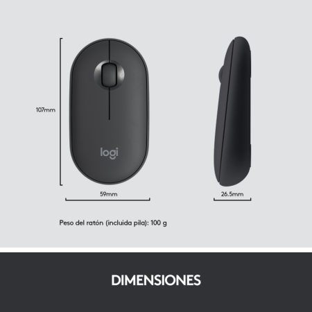 Teclado y Ratón Inalámbricos Logitech Slim Combo MK470