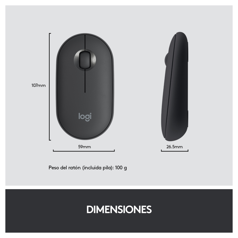 Teclado y Ratón Inalámbricos Logitech Slim Combo MK470