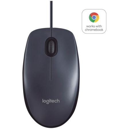 Ratón Logitech B100 OEM/ Hasta 800 DPI