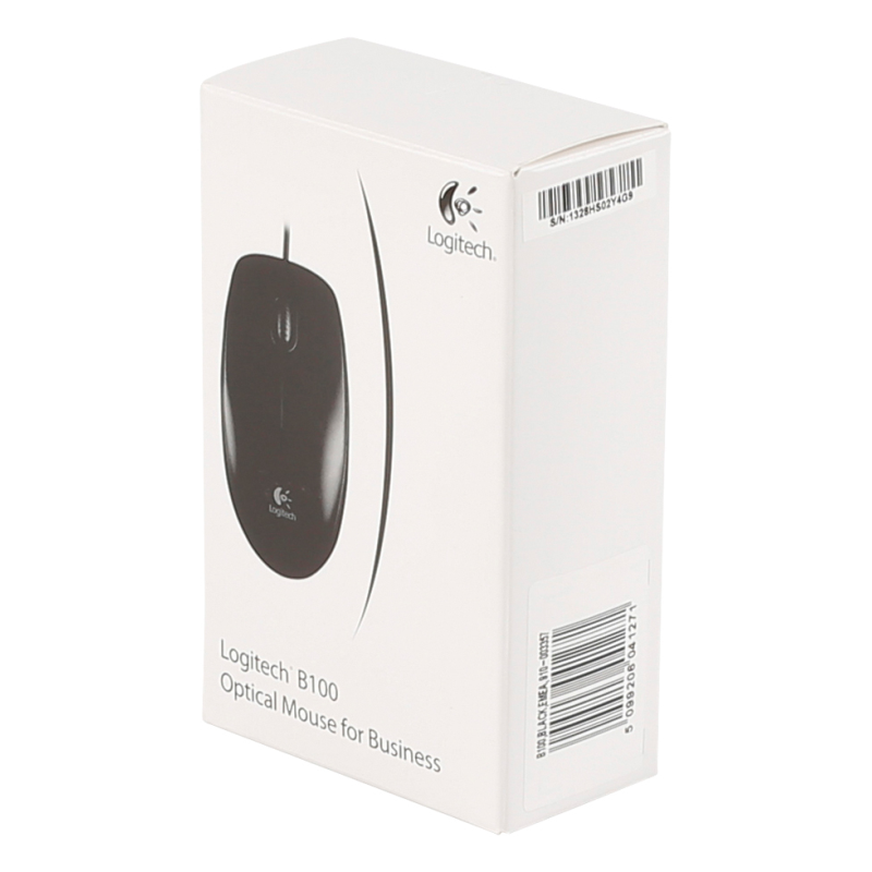 Ratón Logitech B100 OEM/ Hasta 800 DPI