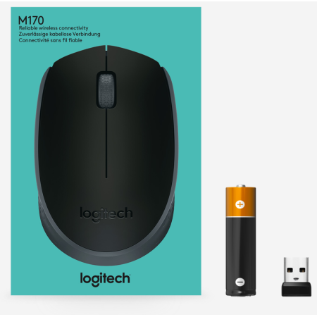 Ratón Inalámbrico Logitech M171/ Hasta 1000 DPI