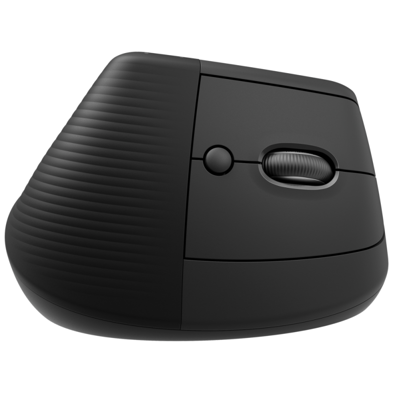 Ratón Ergonómico Inalámbrico por Bluetooth/ 2.4GHz Logitech Lift Vertical Ergonomic Mouse/ Hasta 4000 DPI/ Grafito
