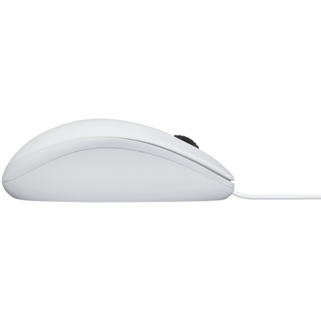 Ratón Logitech B100/ Hasta 800 DPI/ Blanco