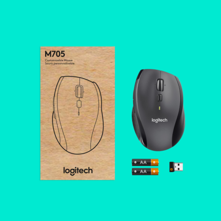 Ratón Inalámbrico Logitech Marathon M705/ Hasta 1000 DPI