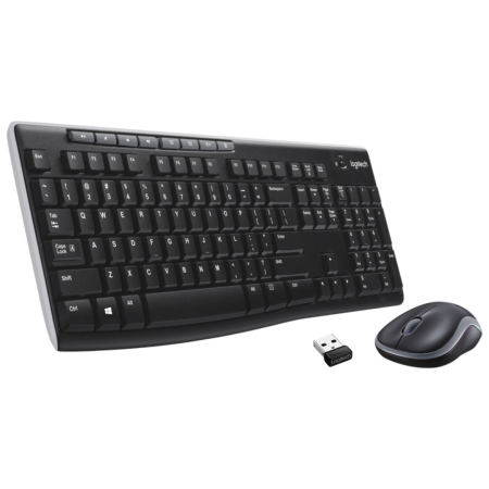 Teclado y Ratón Inalámbricos Logitech Wireless Combo MK270