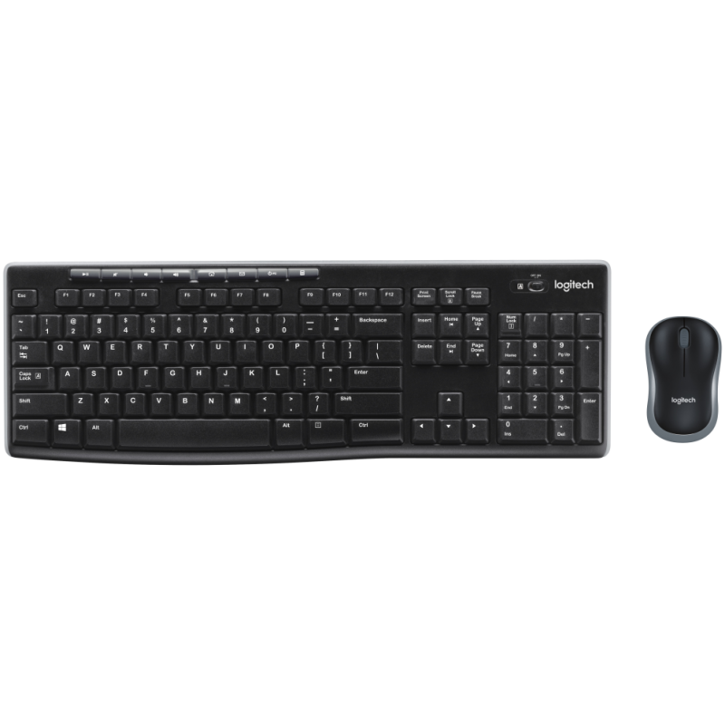 Teclado y Ratón Inalámbricos Logitech Wireless Combo MK270