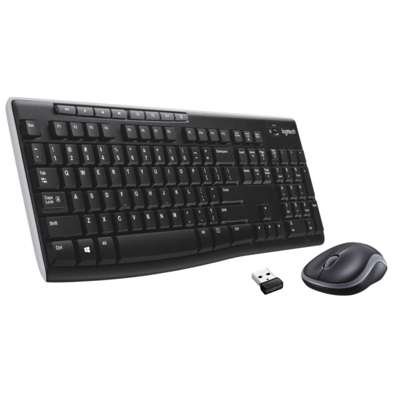 Teclado y Ratón Inalámbricos Logitech Wireless Combo MK270