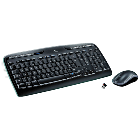 Teclado y Ratón Inalámbrico Logitech Combo MK330