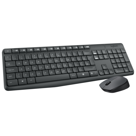 Teclado y Ratón Inalámbricos Logitech MK235