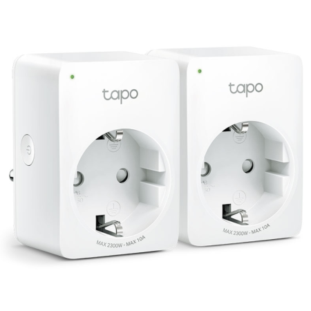 TP-Link Tapo P100 Mini Smart Wifi Enchufe Inteligente Pack 2 Unidades