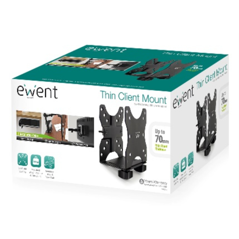 Ewent EW1517 soporte y montura para estación de trabajo/PC todo en uno 5 kg Negro
