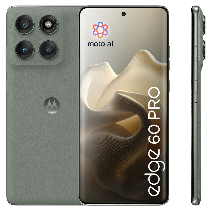 Motorola edge 60 pro 16,9 cm (6.67″) SIM doble Android 15 5G USB Tipo C 12 GB 512 GB 6000 mAh Gris