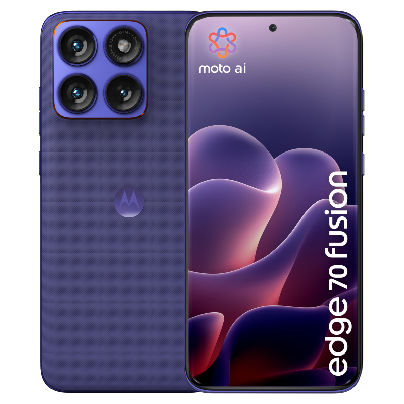 Motorola edge 70 fusion 17,2 cm (6.78″) SIM doble Android 16.0 5G USB Tipo C 8 GB 256 GB 7000 mAh Violeta