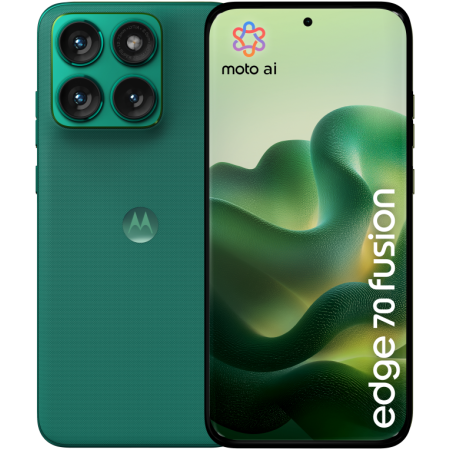Motorola edge 70 fusion 17,2 cm (6.78″) SIM doble Android 16.0 5G USB Tipo C 8 GB 256 GB 7000 mAh Verde
