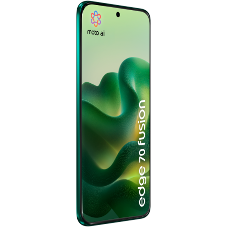 Motorola edge 70 fusion 17,2 cm (6.78″) SIM doble Android 16.0 5G USB Tipo C 8 GB 256 GB 7000 mAh Verde