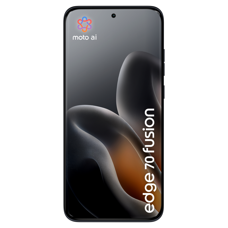Motorola edge 70 fusion 17,2 cm (6.78″) SIM doble Android 16.0 5G USB Tipo C 8 GB 256 GB 7000 mAh Negro