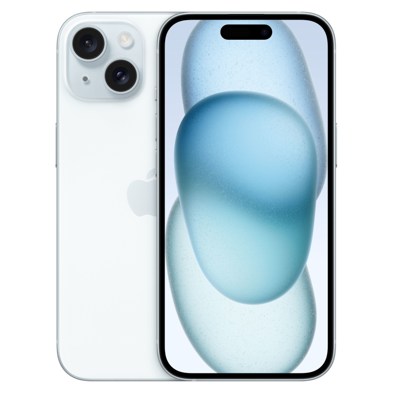 Apple iPhone 15 15,5 cm (6.1″) SIM doble iOS 17 5G USB Tipo C 256 GB Azul