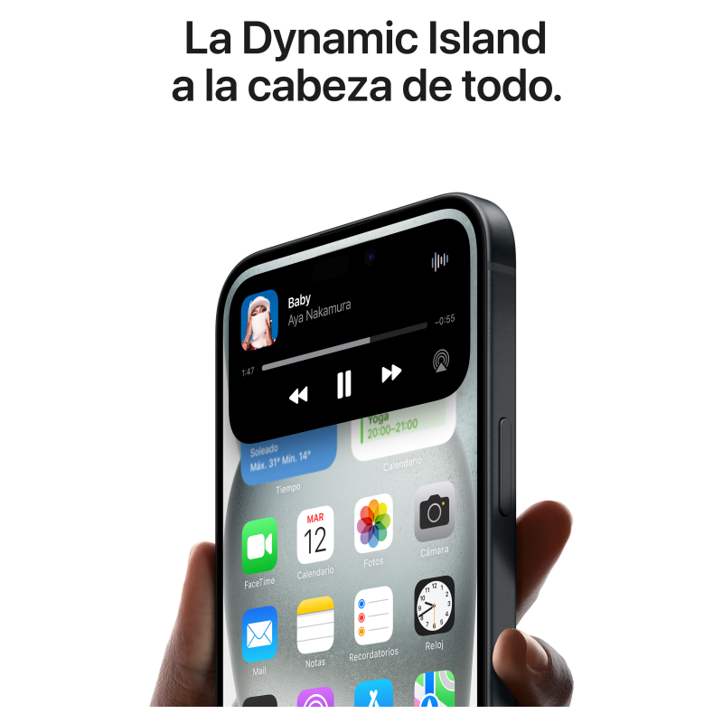 Apple iPhone 15 15,5 cm (6.1″) SIM doble iOS 17 5G USB Tipo C 256 GB Azul