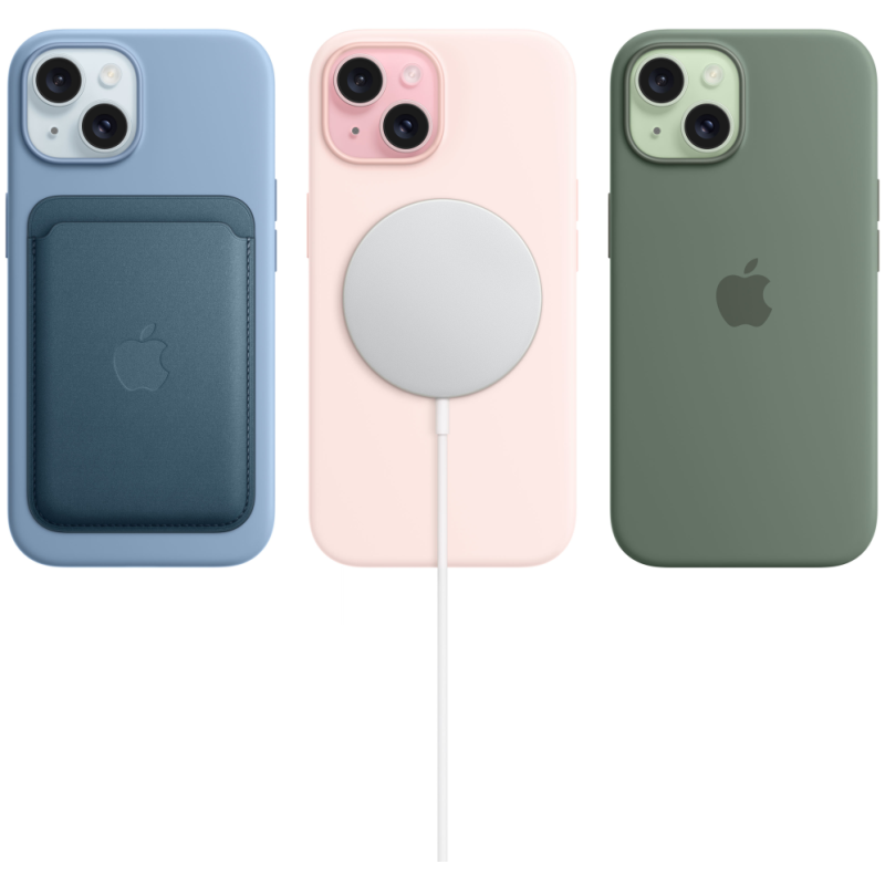 Apple iPhone 15 15,5 cm (6.1″) SIM doble iOS 17 5G USB Tipo C 256 GB Azul