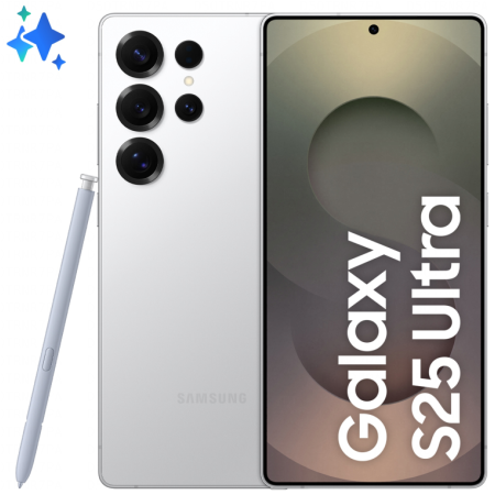 Samsung Galaxy S25 Ultra 17,5 cm (6.9″) SIM doble Android 15 5G USB Tipo C 12 GB 512 GB 5000 mAh Negro, Plata, Blanco