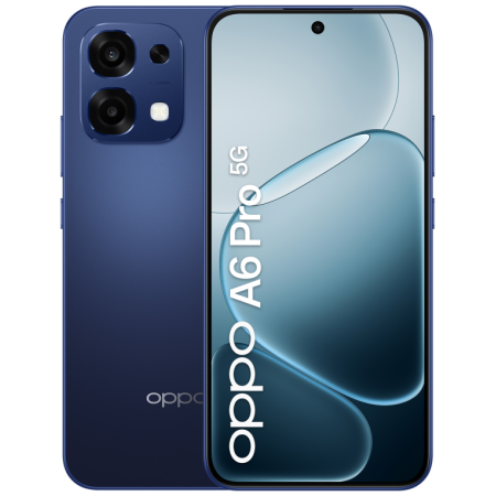 OPPO A6 Pro 5G 16,7 cm (6.57″) SIM doble Android 15 USB Tipo C 8 GB 256 GB 6500 mAh Azul