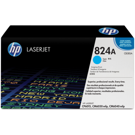 HP Tambor de imágenes LaserJet 824A cian