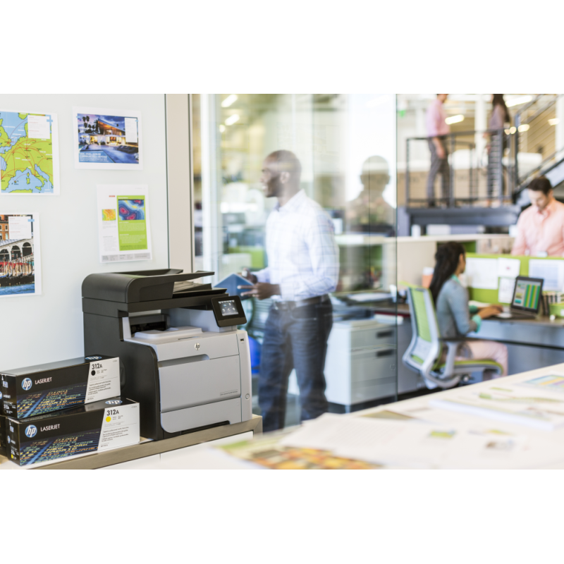 HP Cartucho de tóner 312A amarillo para LaserJet