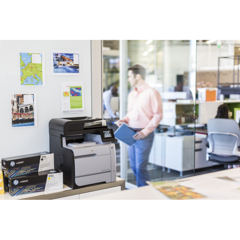 HP Cartucho de tóner 312A amarillo para LaserJet