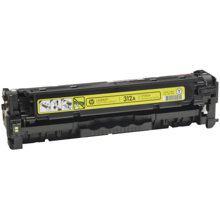 HP Cartucho de tóner 312A amarillo para LaserJet